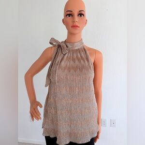 INC International Concepts Textured Mauve A-Line Skirt